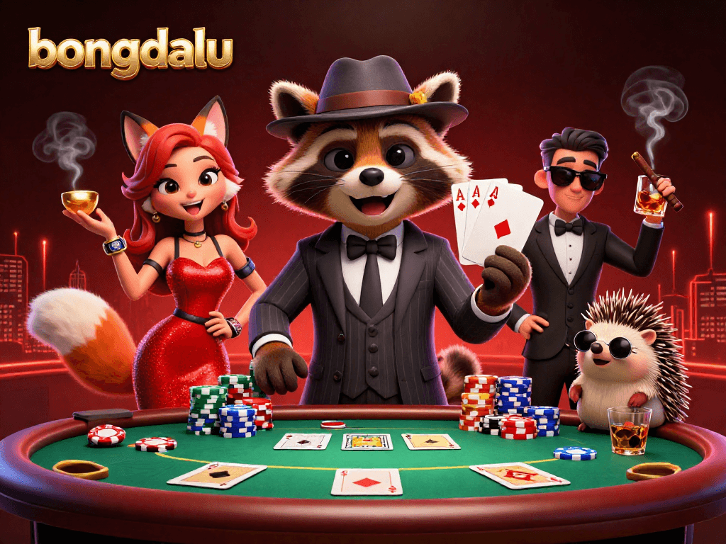 Experience live sports betting action with bongdalu featuring charming characters and vibrant game elements.